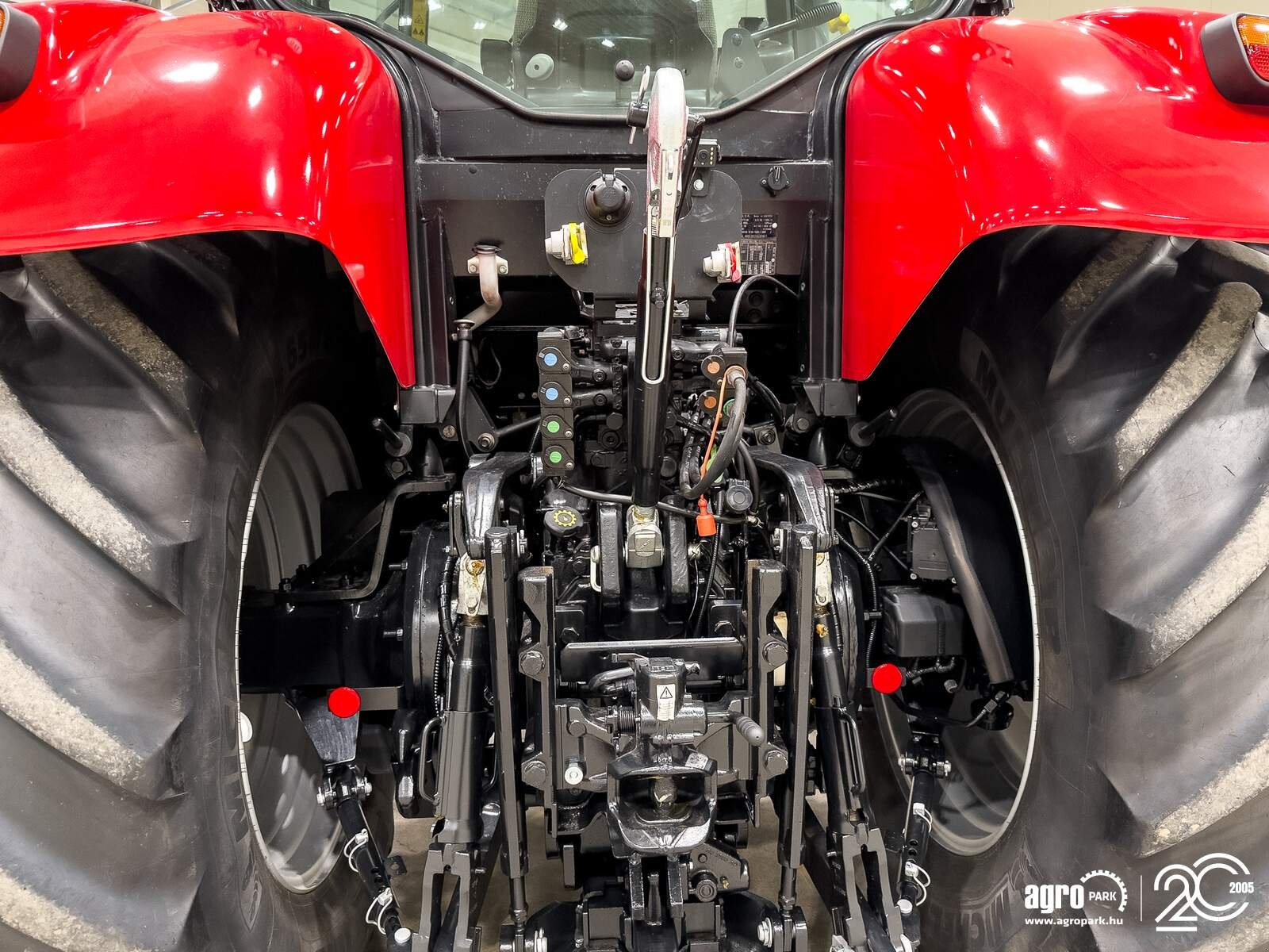 Traktor des Typs Case IH Puma 165 19/6 Powershift 50 km/h, front axle susp., cab susp., full RTK, Michelin tires, Gebrauchtmaschine in Csengele (Bild 7)