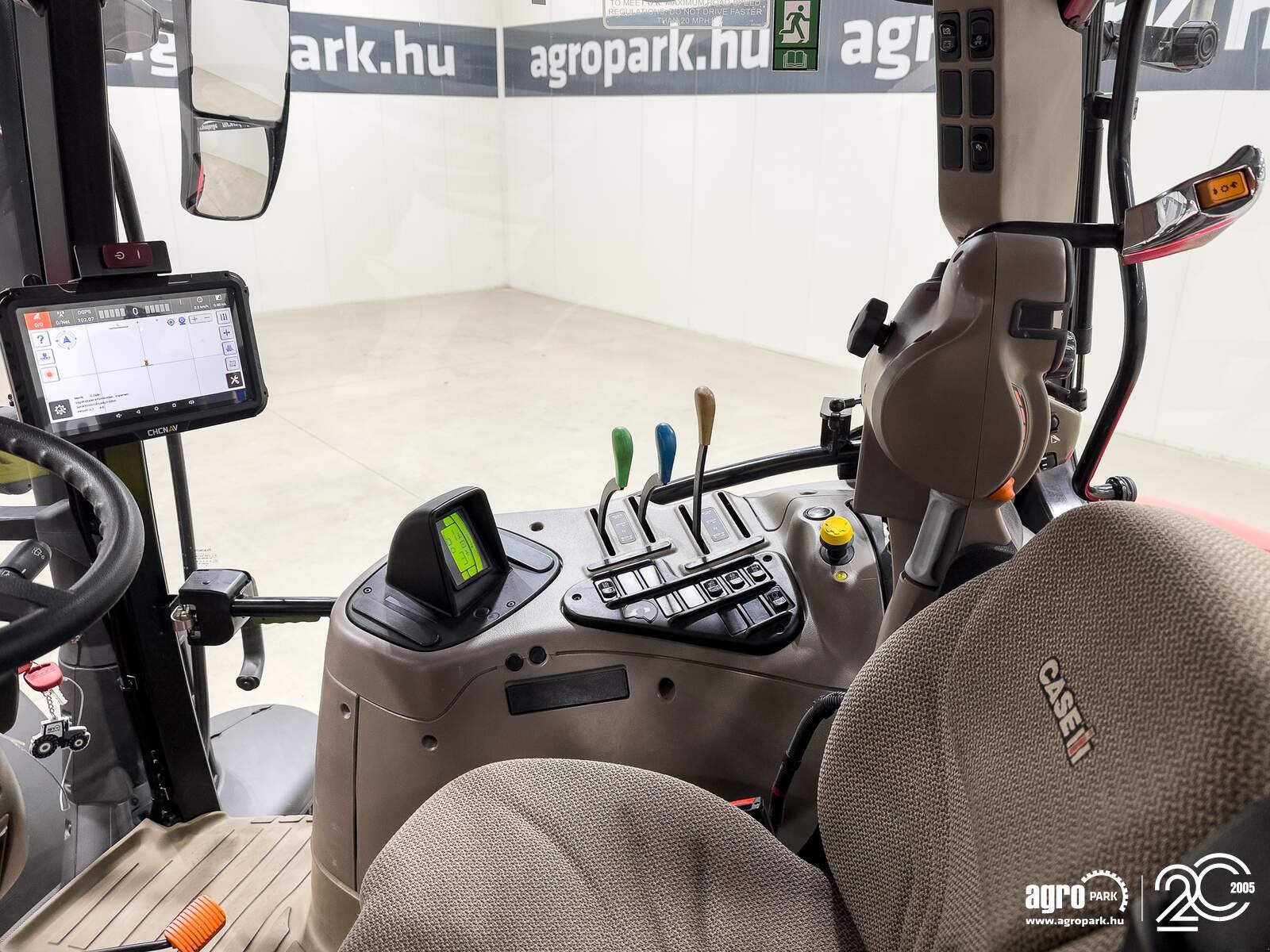 Traktor des Typs Case IH Puma 165 19/6 Powershift 50 km/h, front axle susp., cab susp., full RTK, Michelin tires, Gebrauchtmaschine in Csengele (Bild 13)