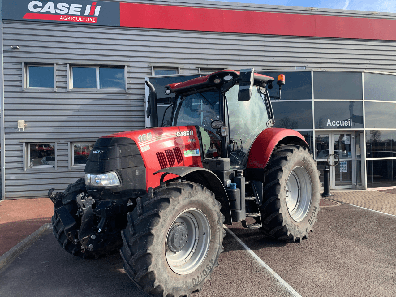 Traktor van het type Case IH PUMA 165 MULTICONTROLLER, Gebrauchtmaschine in CINTHEAUX (Foto 1)