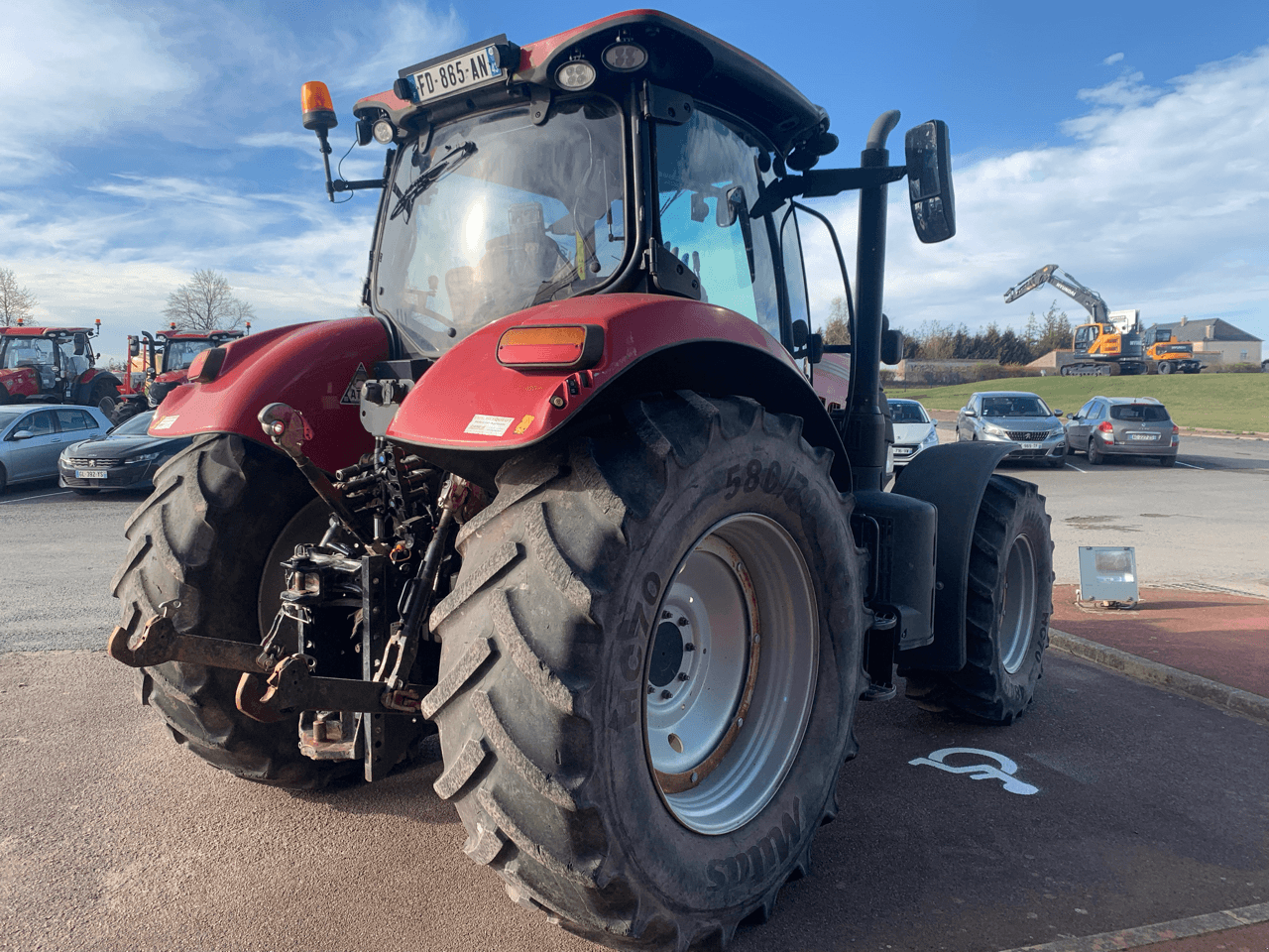 Traktor van het type Case IH PUMA 165 MULTICONTROLLER, Gebrauchtmaschine in CINTHEAUX (Foto 3)