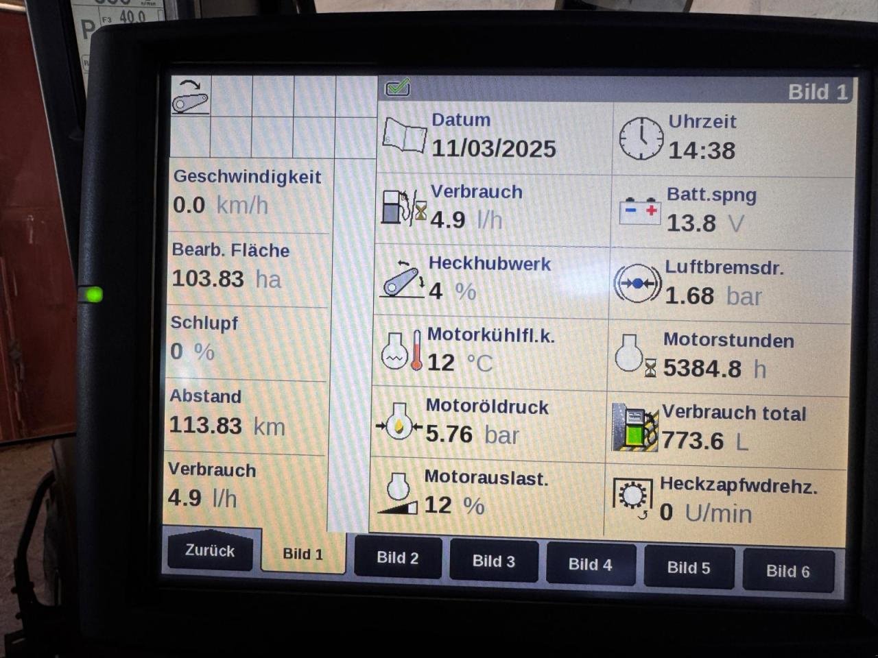 Traktor типа Case IH Puma 170 CVX, Gebrauchtmaschine в Könnern (Фотография 8)