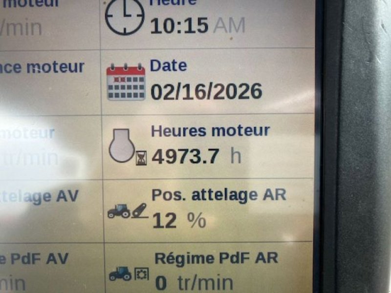 Traktor des Typs Case IH PUMA 175 CVX, Gebrauchtmaschine in POUSSAY (Bild 10)