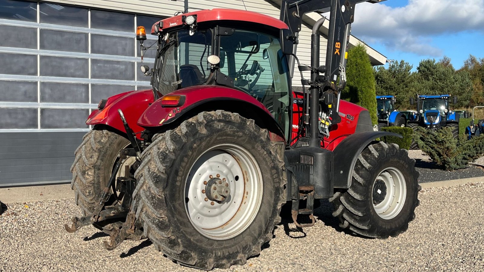 Traktor del tipo Case IH PUMA 185 CVX Med frontlæsser og frontlift, Gebrauchtmaschine In Lintrup (Immagine 16)