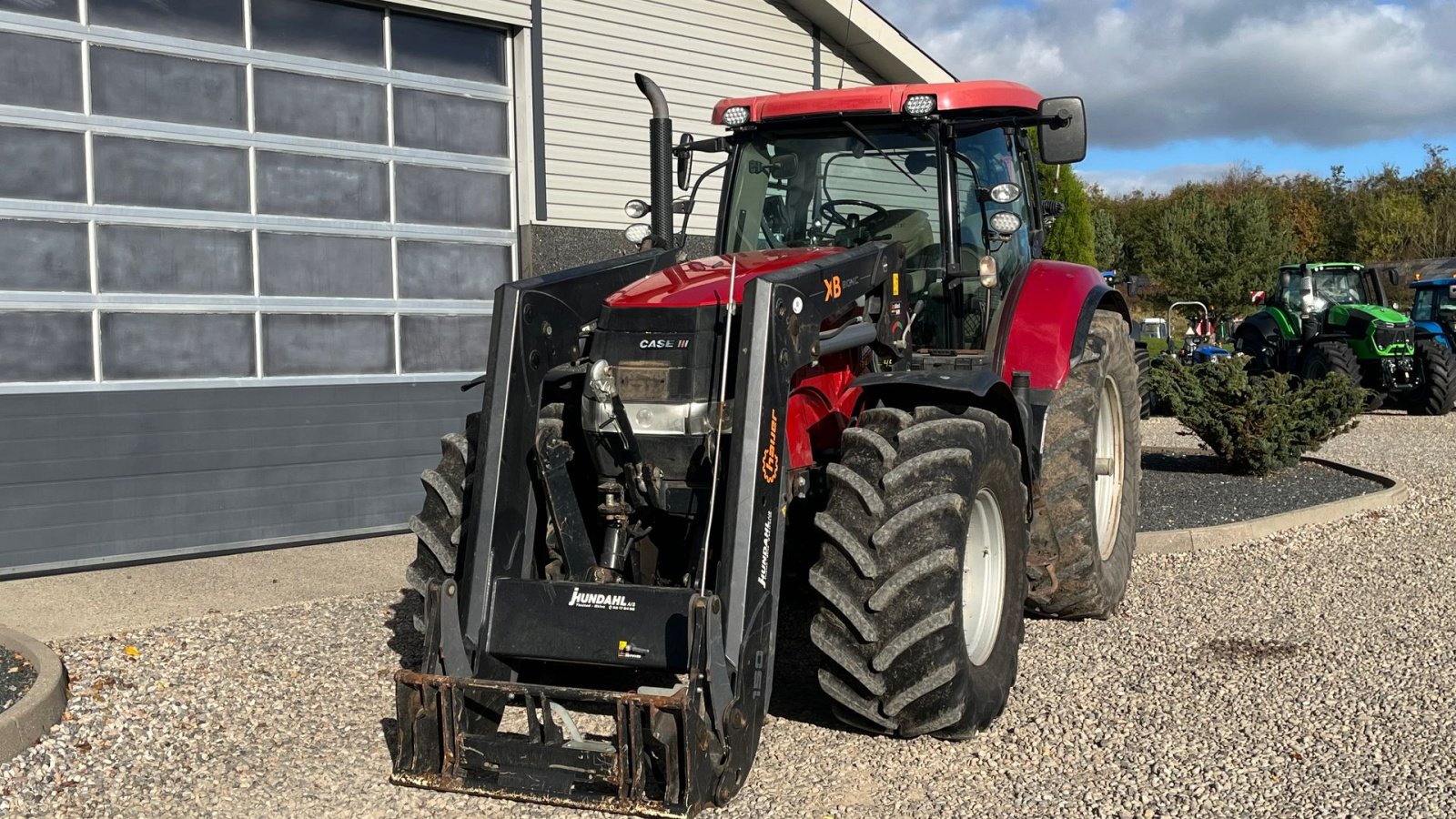 Traktor del tipo Case IH PUMA 185 CVX Med frontlæsser og frontlift, Gebrauchtmaschine In Lintrup (Immagine 13)
