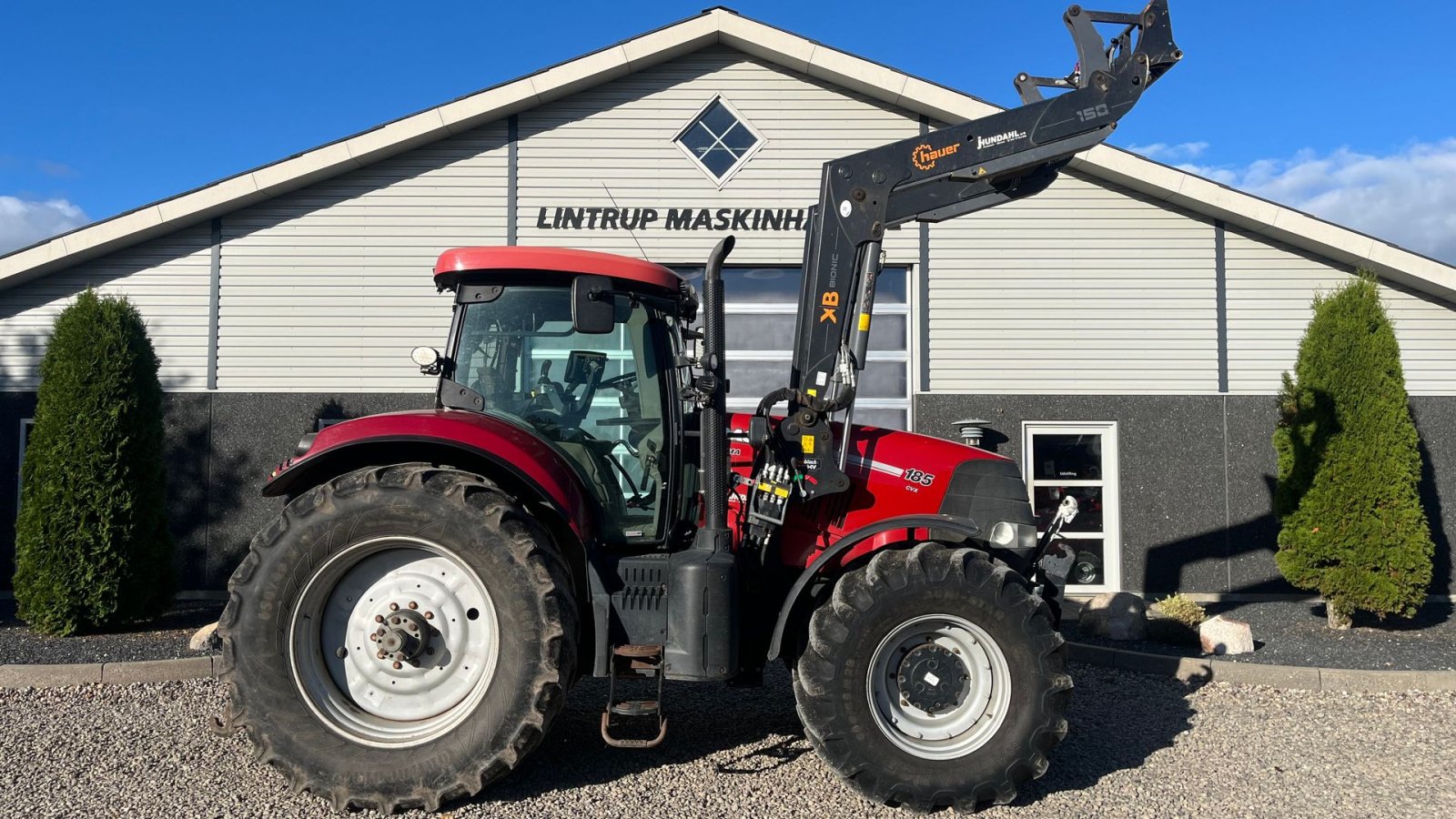 Traktor del tipo Case IH PUMA 185 CVX Med frontlæsser og frontlift, Gebrauchtmaschine In Lintrup (Immagine 12)