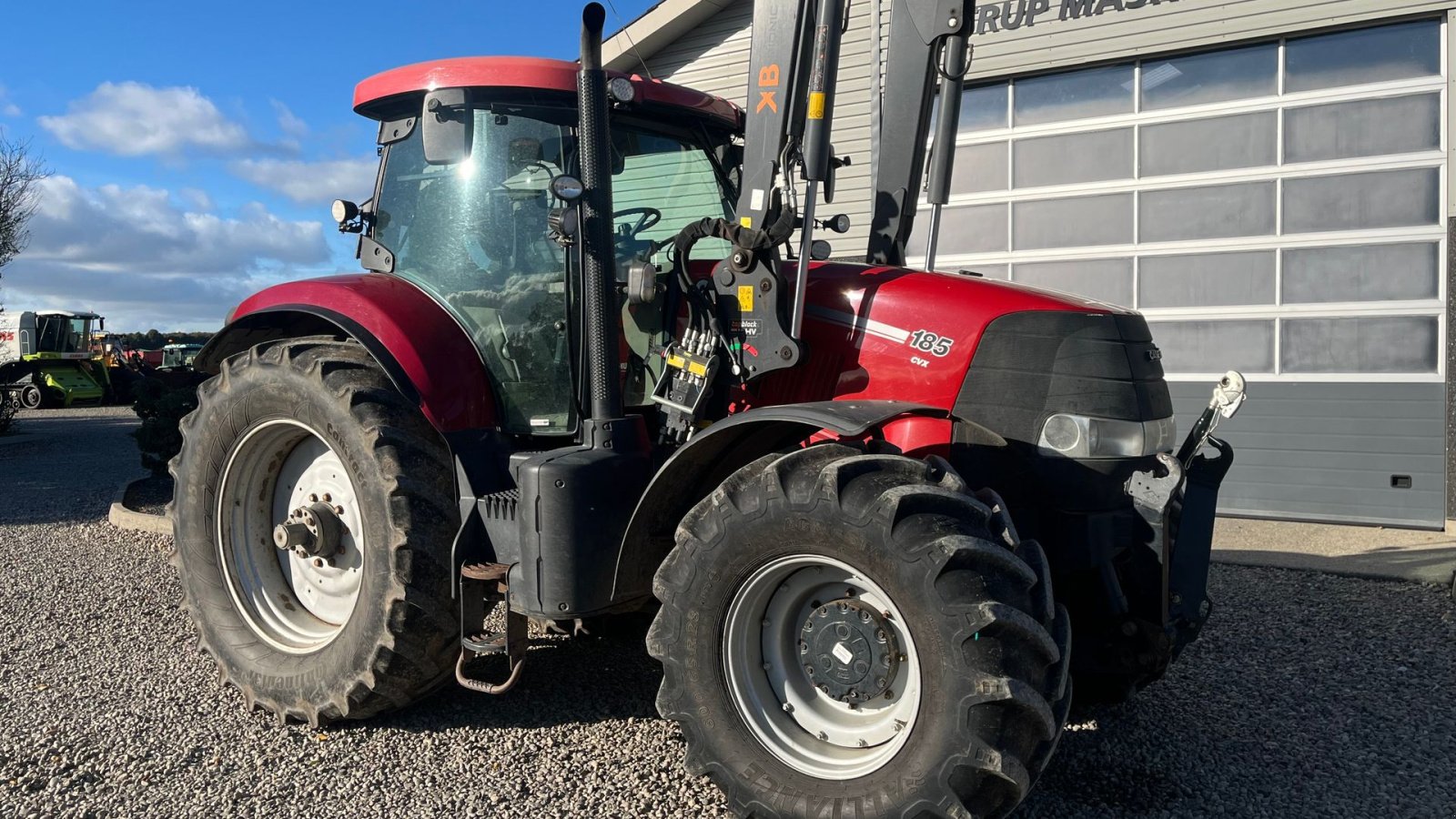 Traktor del tipo Case IH PUMA 185 CVX Med frontlæsser og frontlift, Gebrauchtmaschine In Lintrup (Immagine 18)