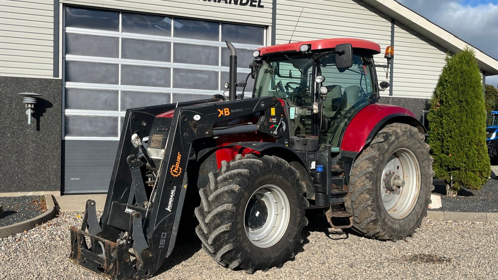 Traktor del tipo Case IH PUMA 185 CVX Med frontlæsser og frontlift, Gebrauchtmaschine In Lintrup (Immagine 2)