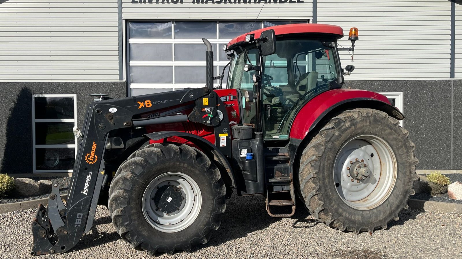 Traktor del tipo Case IH PUMA 185 CVX Med frontlæsser og frontlift, Gebrauchtmaschine In Lintrup (Immagine 1)
