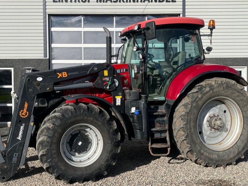 Traktor of the type Case IH PUMA 185 CVX Med frontlæsser og frontlift, Gebrauchtmaschine in Lintrup (Picture 1)