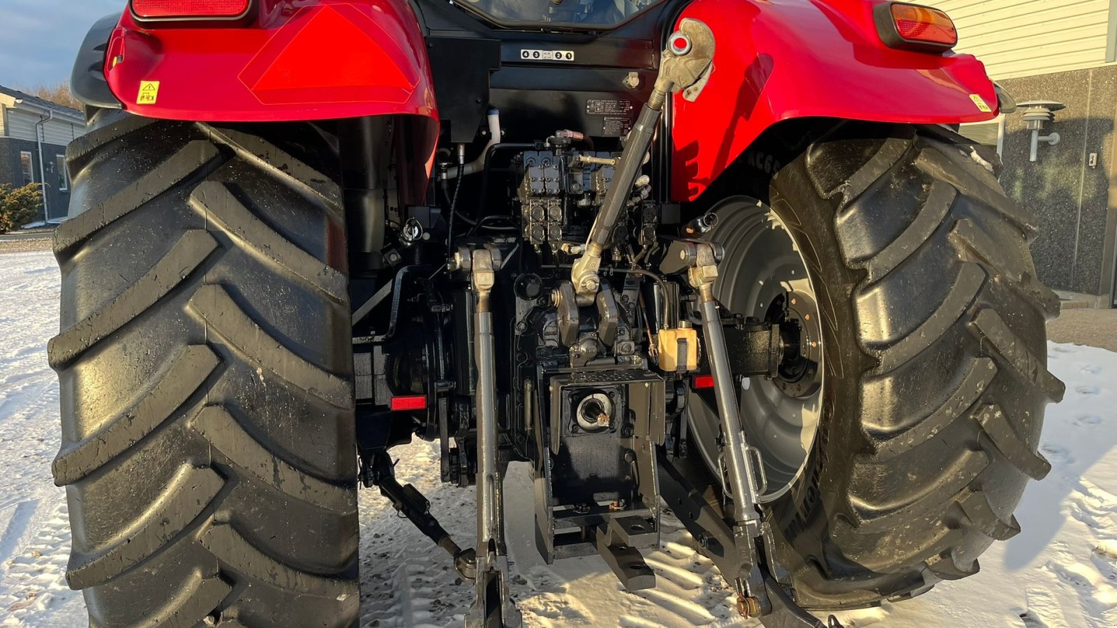 Traktor des Typs Case IH PUMA 185 CVX Med frontlæsser og frontlift, Gebrauchtmaschine in Lintrup (Bild 4)