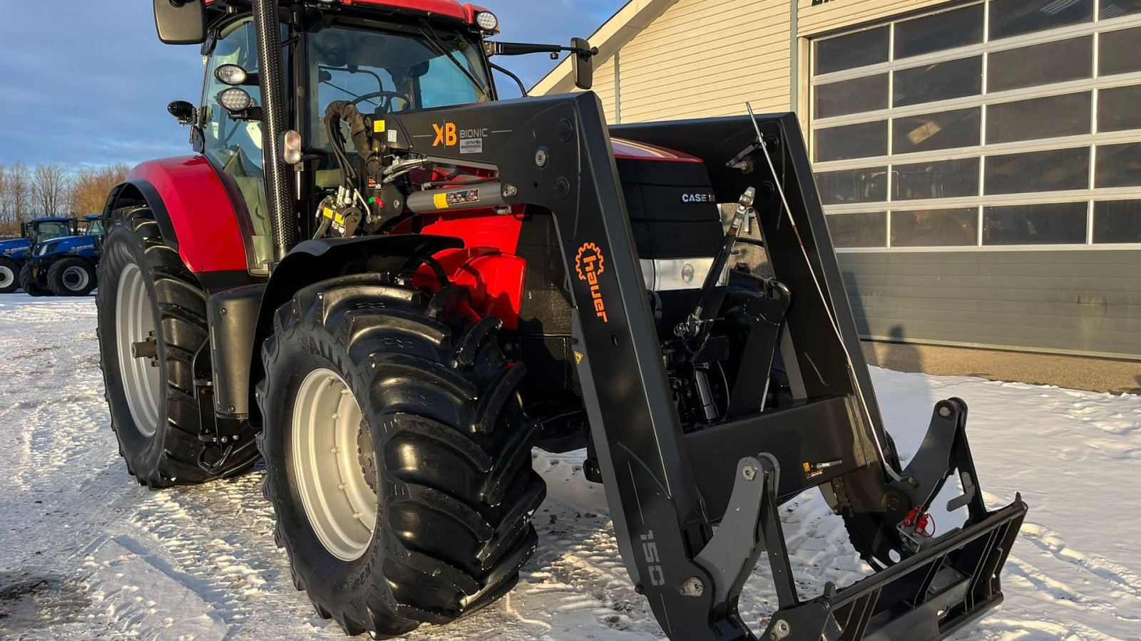 Traktor des Typs Case IH PUMA 185 CVX Med frontlæsser og frontlift, Gebrauchtmaschine in Lintrup (Bild 20)
