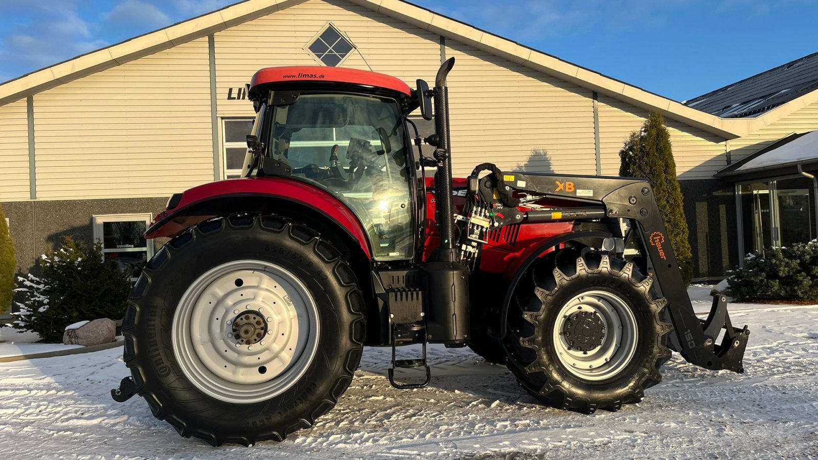 Traktor des Typs Case IH PUMA 185 CVX Med frontlæsser og frontlift, Gebrauchtmaschine in Lintrup (Bild 18)