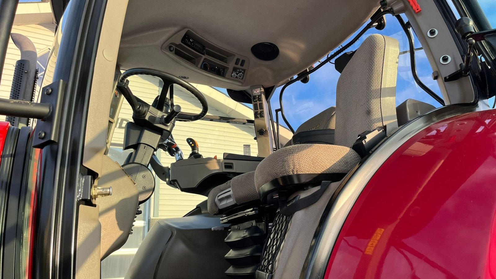 Traktor des Typs Case IH PUMA 185 CVX Med frontlæsser og frontlift, Gebrauchtmaschine in Lintrup (Bild 5)