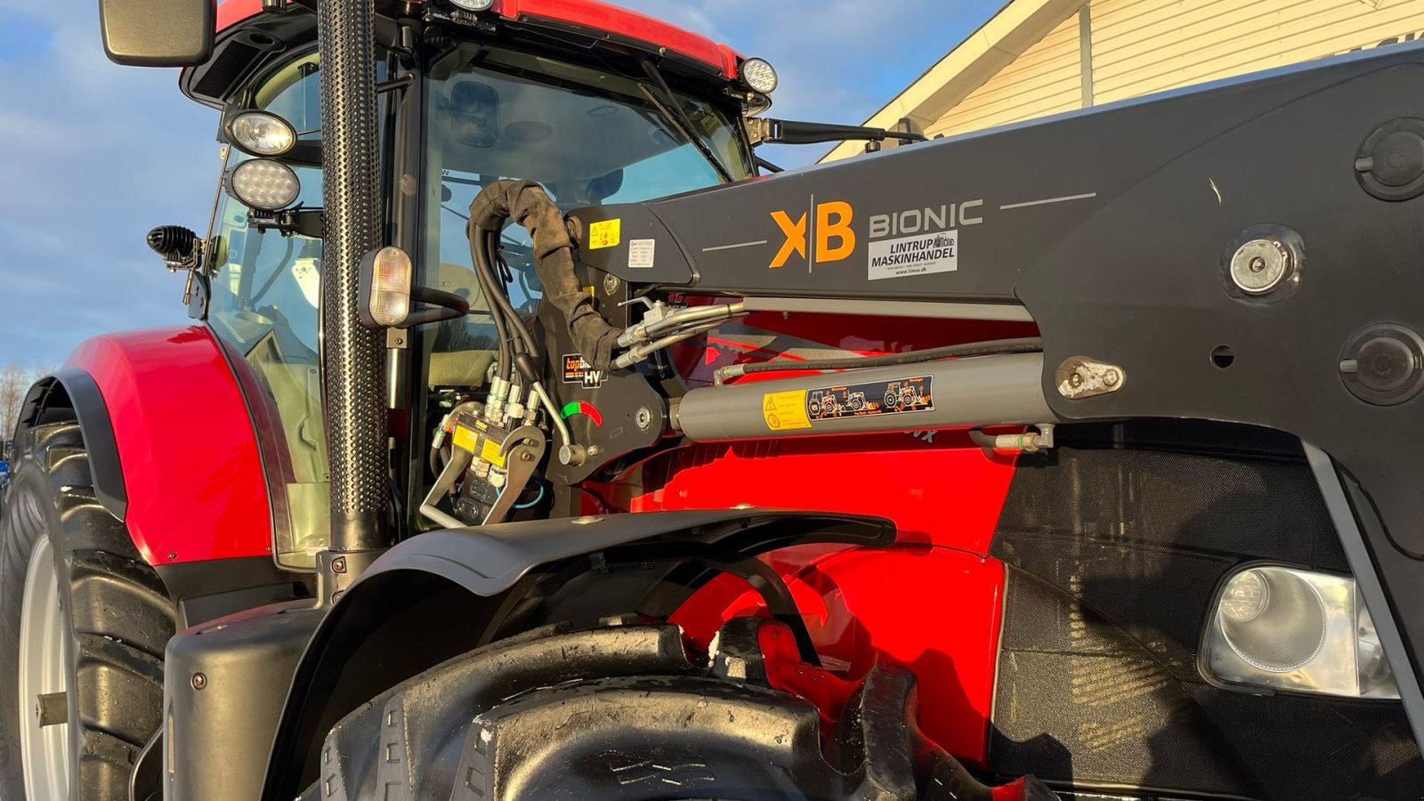 Traktor des Typs Case IH PUMA 185 CVX Med frontlæsser og frontlift, Gebrauchtmaschine in Lintrup (Bild 21)