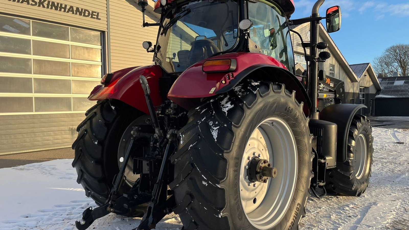 Traktor des Typs Case IH PUMA 185 CVX Med frontlæsser og frontlift, Gebrauchtmaschine in Lintrup (Bild 17)