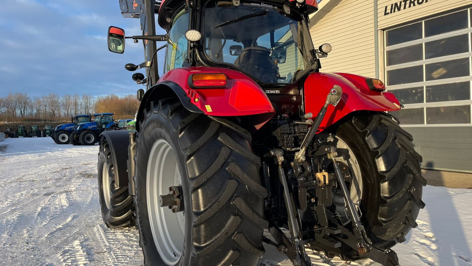 Traktor des Typs Case IH PUMA 185 CVX Med frontlæsser og frontlift, Gebrauchtmaschine in Lintrup (Bild 14)