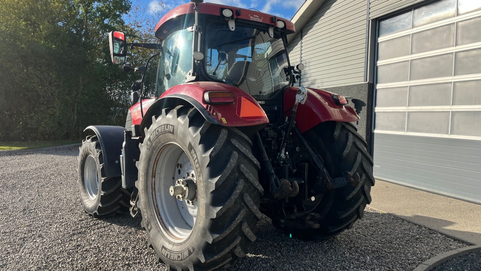 Traktor Türe ait Case IH PUMA 185 CVX Med frontlift RED Model, Gebrauchtmaschine içinde Lintrup (resim 14)