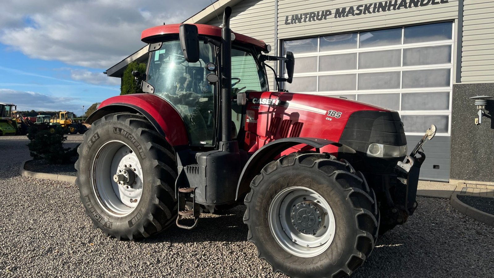 Traktor Türe ait Case IH PUMA 185 CVX Med frontlift RED Model, Gebrauchtmaschine içinde Lintrup (resim 18)