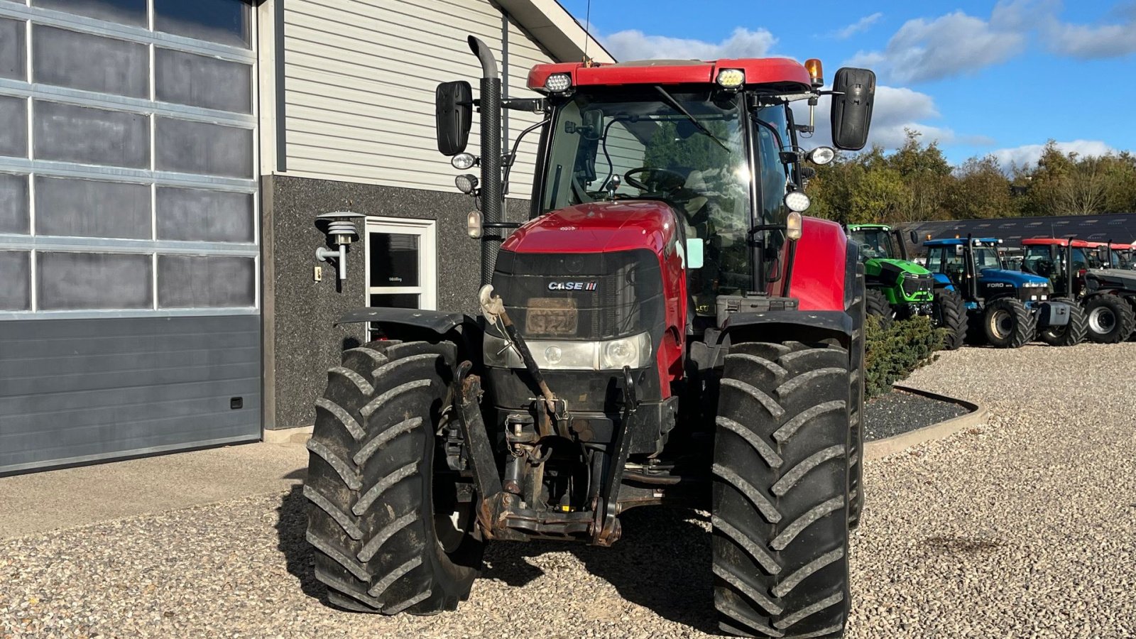 Traktor Türe ait Case IH PUMA 185 CVX Med frontlift RED Model, Gebrauchtmaschine içinde Lintrup (resim 12)
