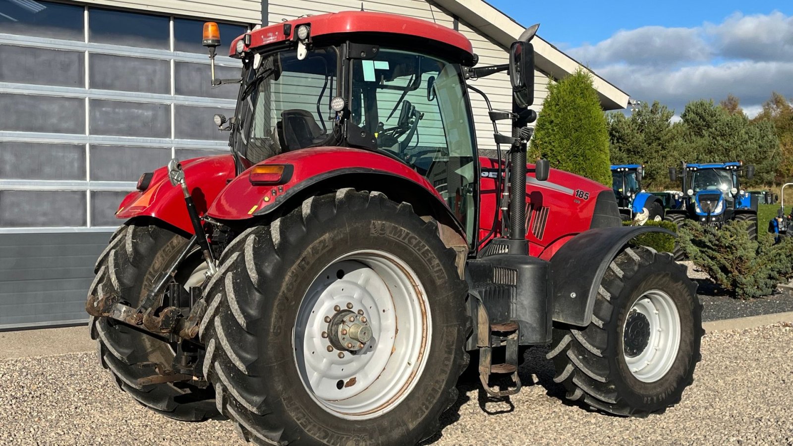 Traktor Türe ait Case IH PUMA 185 CVX Med frontlift RED Model, Gebrauchtmaschine içinde Lintrup (resim 15)