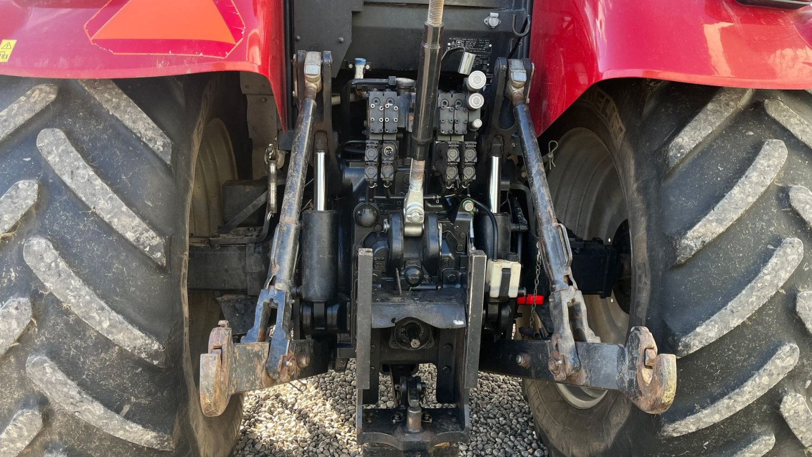 Traktor Türe ait Case IH PUMA 185 CVX Med frontlift RED Model, Gebrauchtmaschine içinde Lintrup (resim 5)