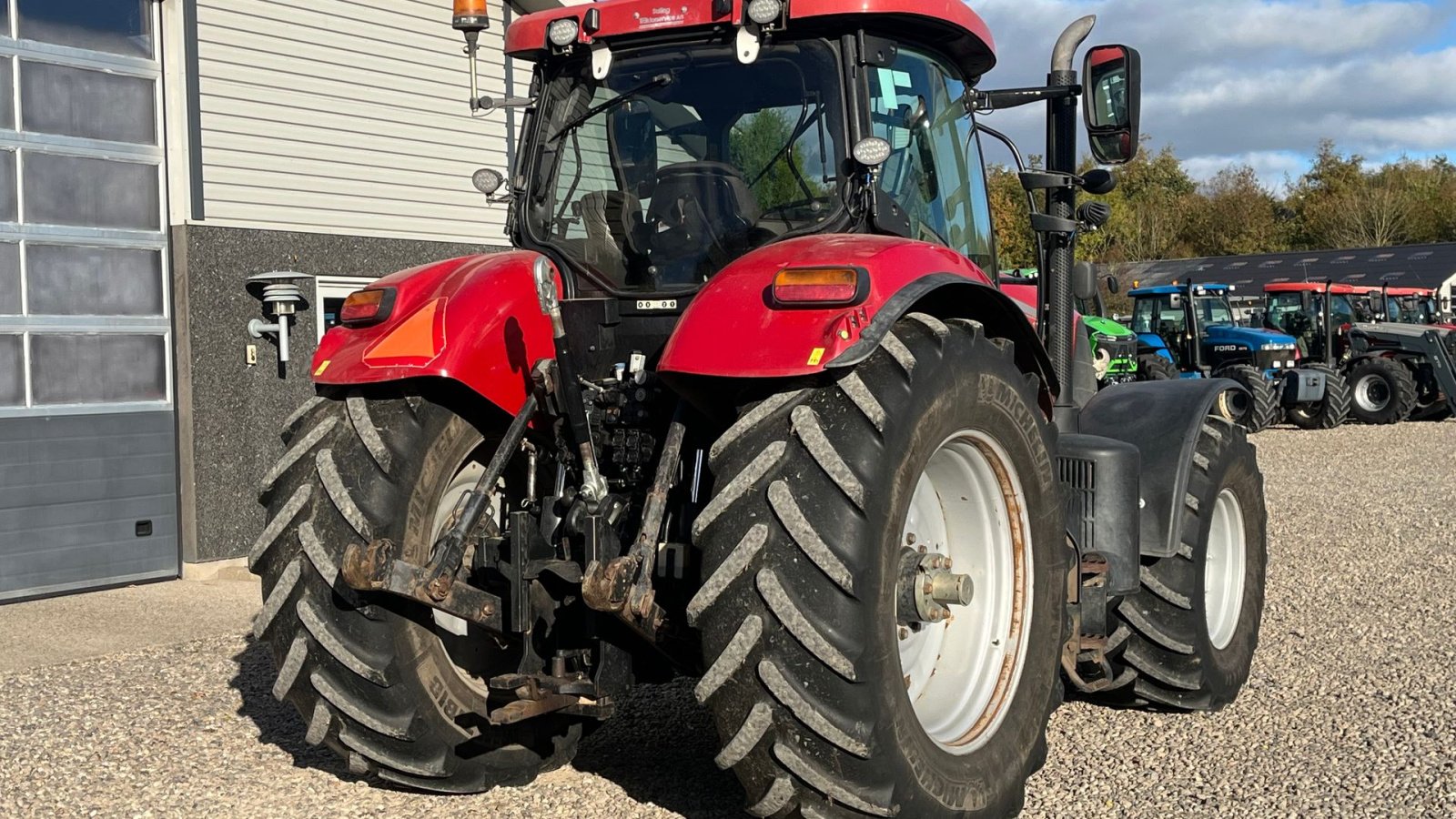 Traktor Türe ait Case IH PUMA 185 CVX Med frontlift RED Model, Gebrauchtmaschine içinde Lintrup (resim 16)