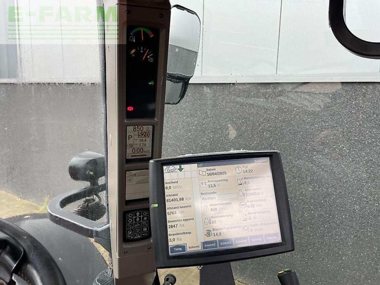 Traktor Türe ait Case IH puma 185 cvx, Gebrauchtmaschine içinde gg VEGHEL (resim 7)