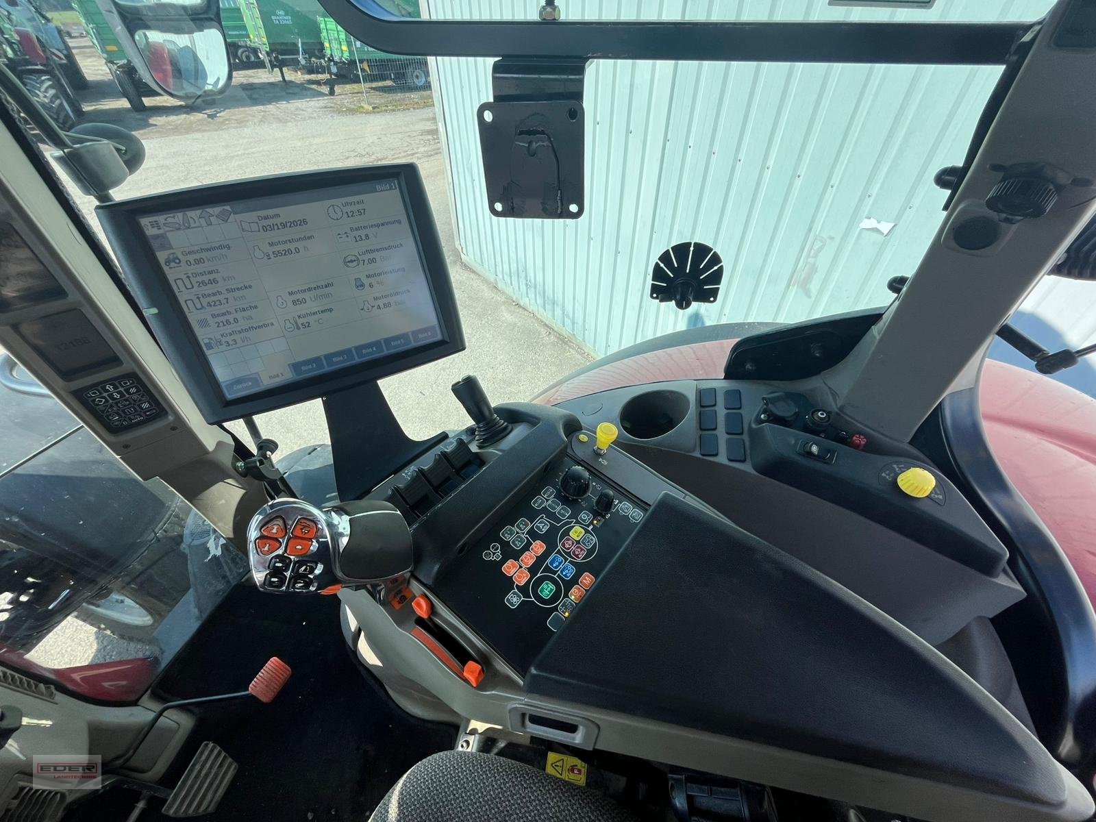 Traktor van het type Case IH Puma 185 CVX, Gebrauchtmaschine in Tuntenhausen (Foto 9)