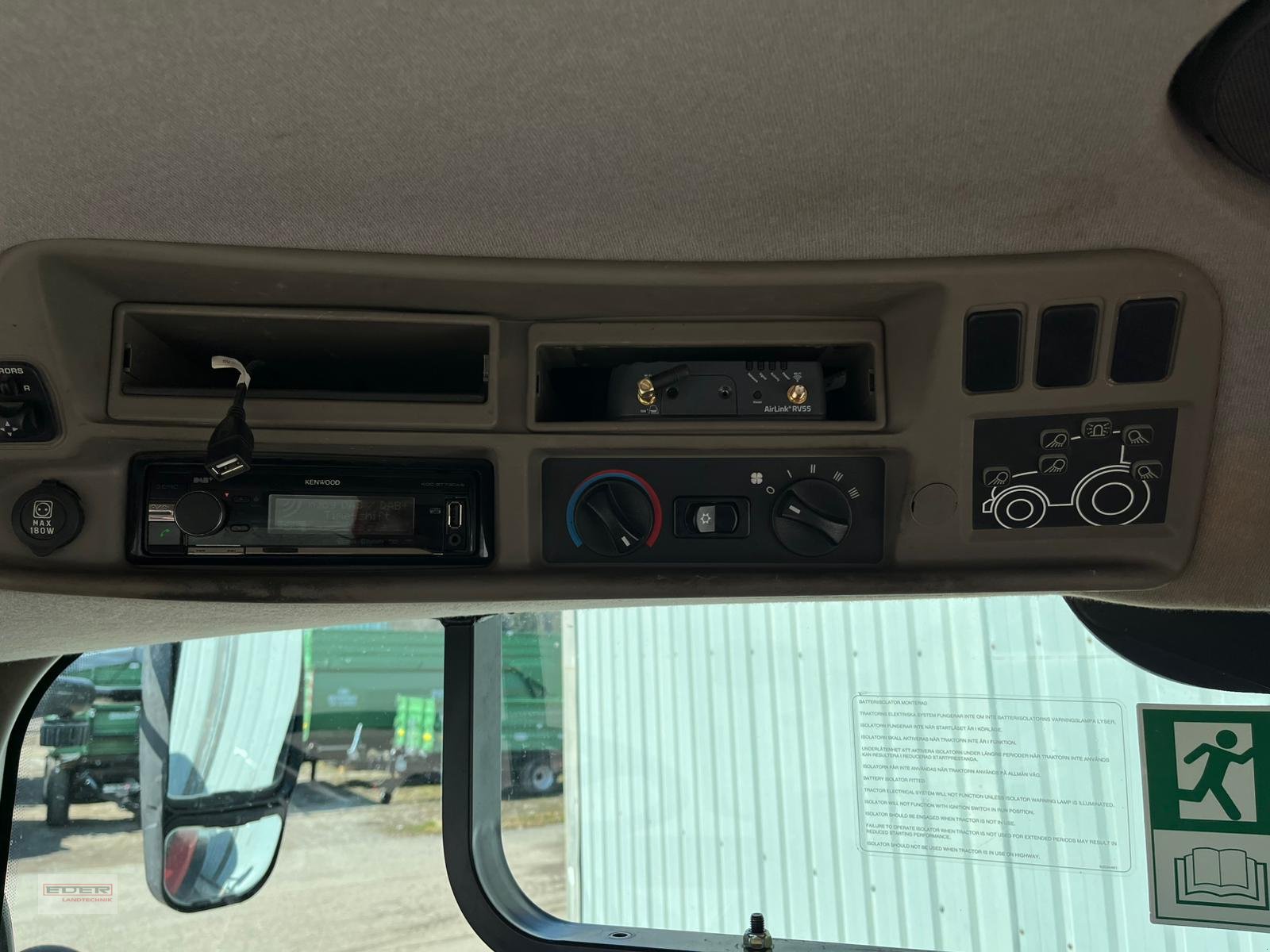 Traktor van het type Case IH Puma 185 CVX, Gebrauchtmaschine in Tuntenhausen (Foto 11)