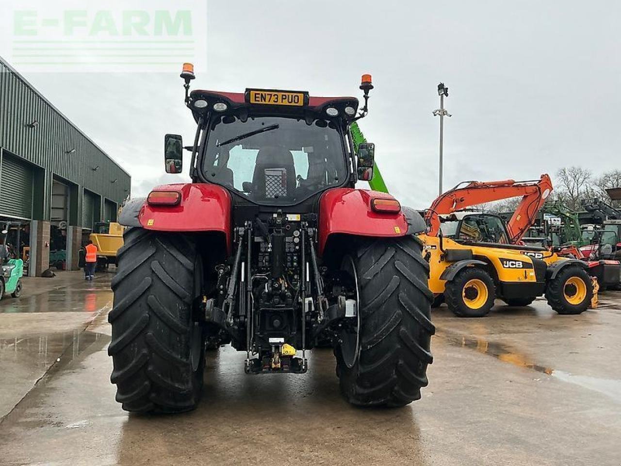 Traktor от тип Case IH puma 185 multi controller tractor (st25498), Gebrauchtmaschine в SHAFTESBURY (Снимка 8)