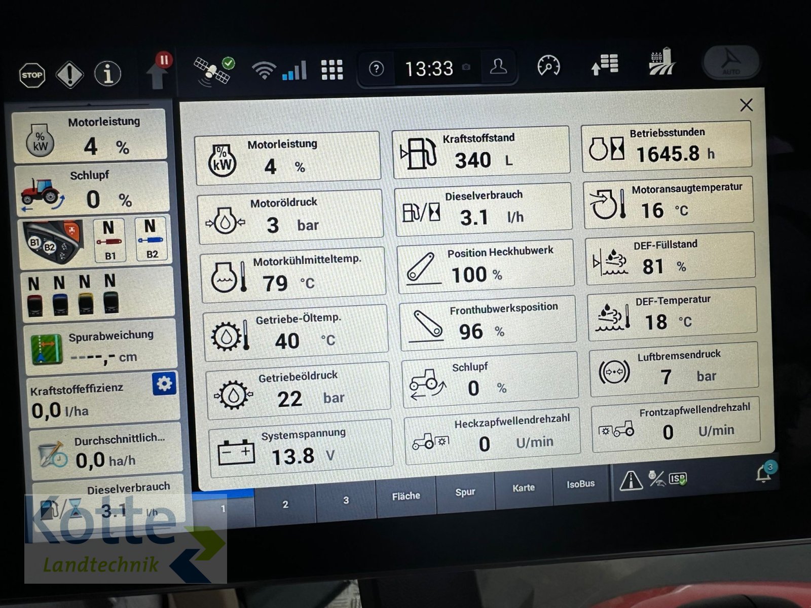 Traktor tipa Case IH Puma 220 CVX AFS, Gebrauchtmaschine u Rieste (Slika 13)