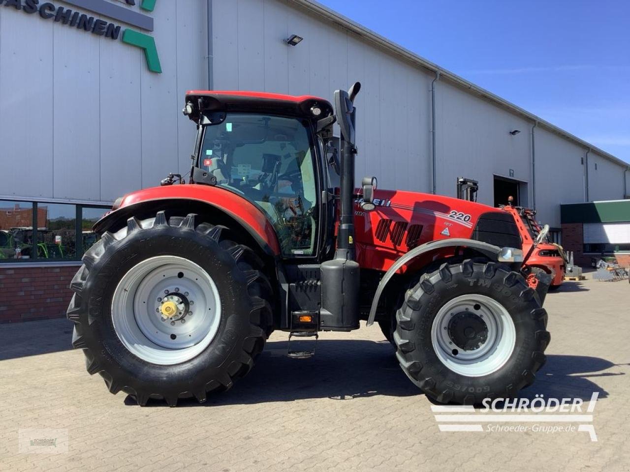 Traktor типа Case IH PUMA 220 CVX, Gebrauchtmaschine в Völkersen (Фотография 8)