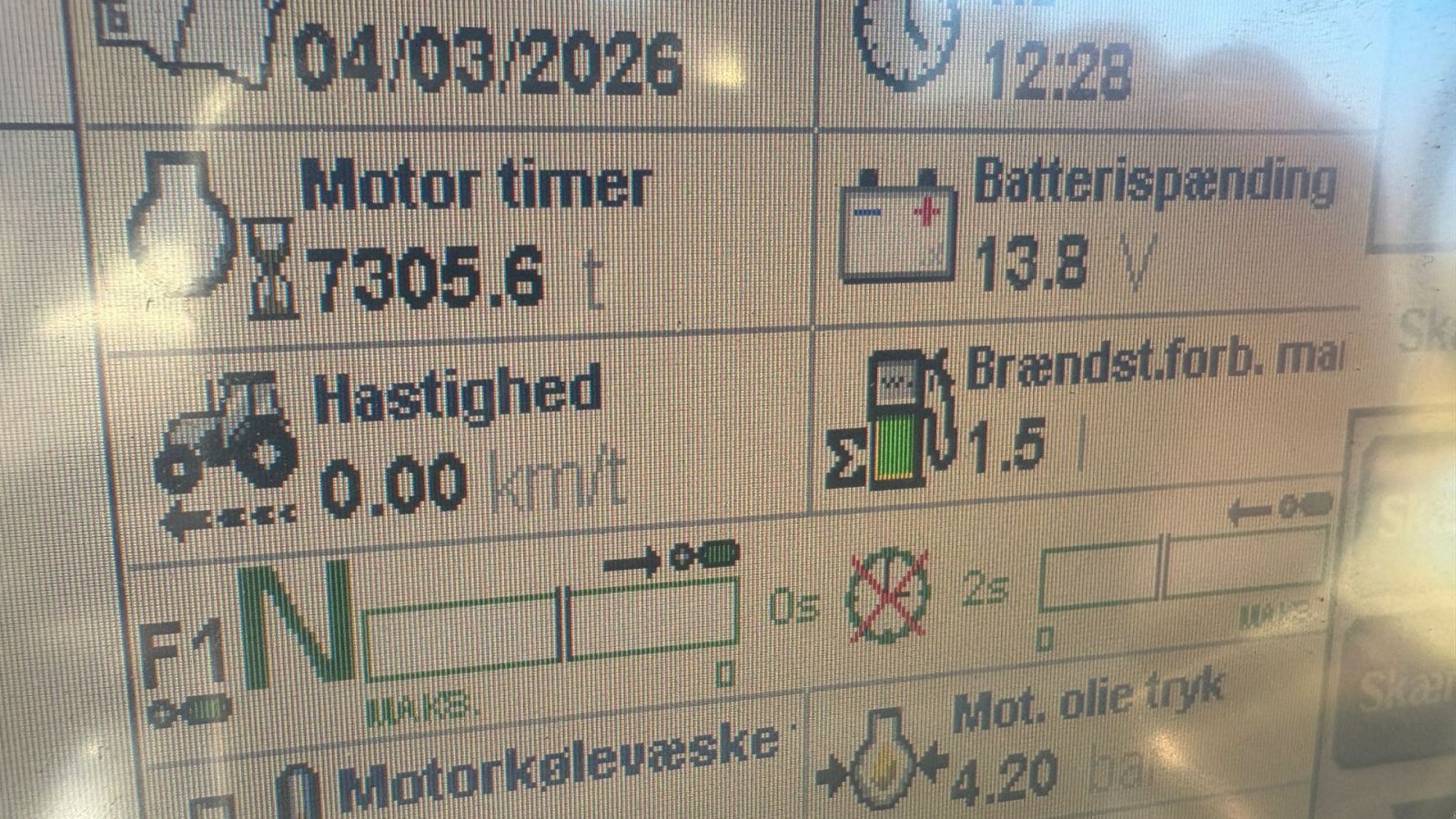 Traktor typu Case IH Puma 225 CVX Frontpto, Gebrauchtmaschine w Aulum (Zdjęcie 12)