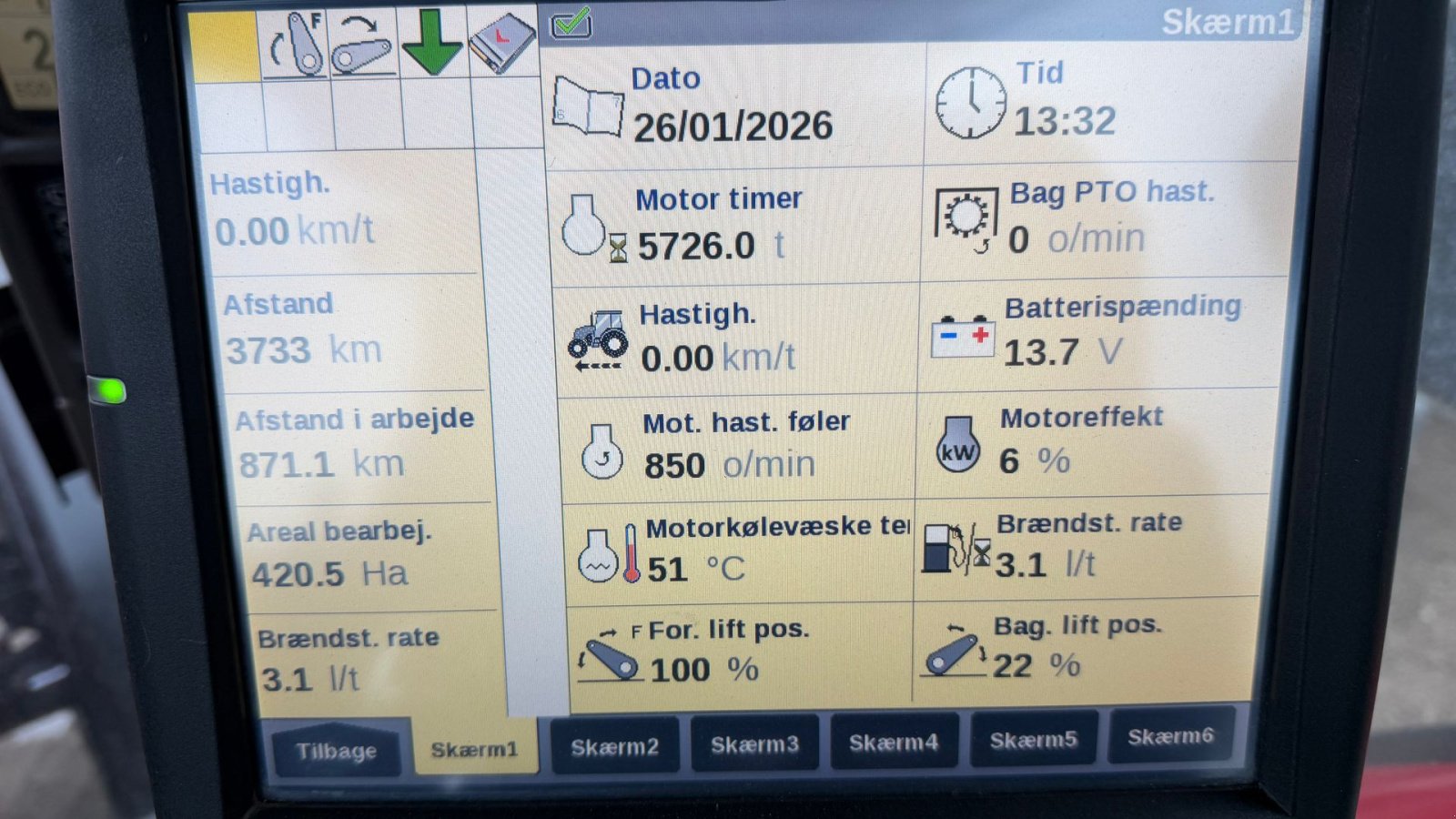 Traktor Türe ait Case IH puma 230 cvx, Gebrauchtmaschine içinde Dronninglund (resim 20)