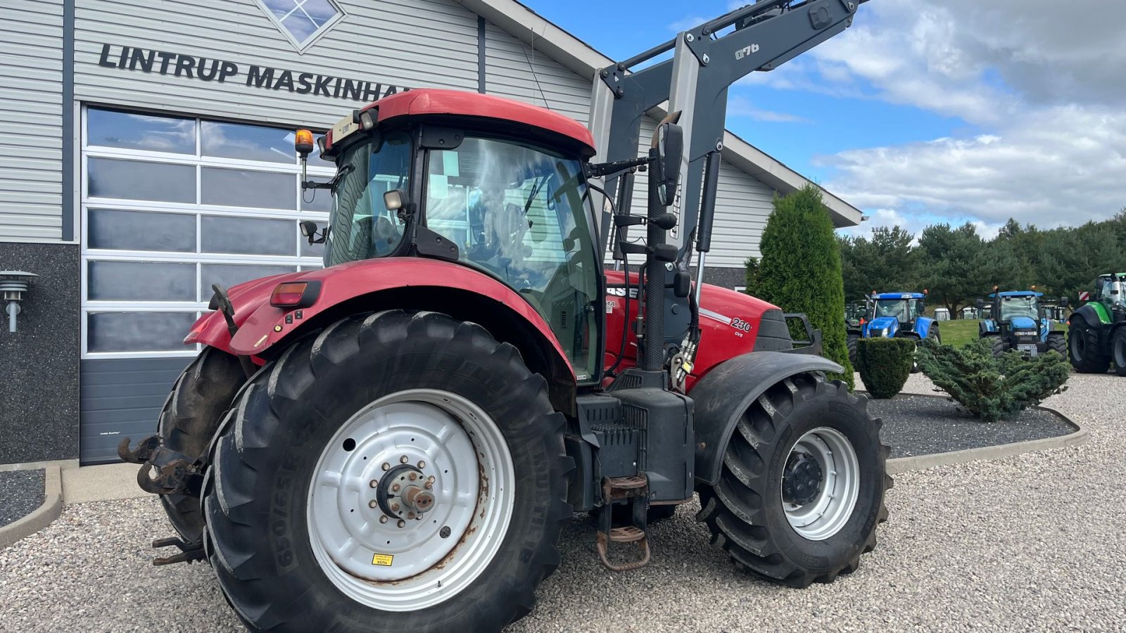 Traktor of the type Case IH Puma 230 Med frontlift og frontlæsser, Gebrauchtmaschine in Lintrup (Picture 14)