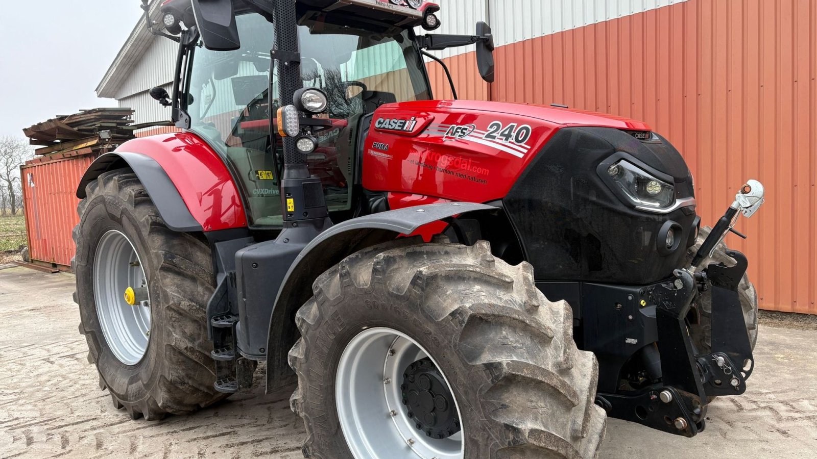 Traktor от тип Case IH Puma 240 CVX  frontpto, Gebrauchtmaschine в Aulum (Снимка 1)