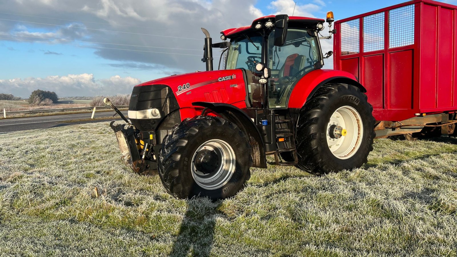 Traktor des Typs Case IH Puma 240 CVX  Kun 5300 timer, Gebrauchtmaschine in Løkken (Bild 1)