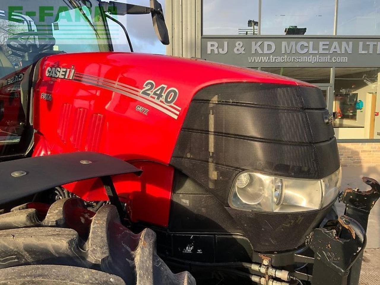 Traktor za tip Case IH puma 240 cvx tractor (st25359) CVX, Gebrauchtmaschine u SHAFTESBURY (Slika 11)