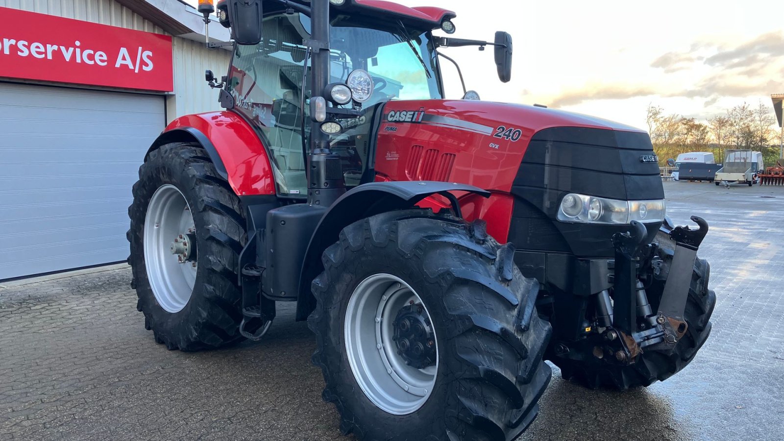 Traktor типа Case IH Puma 240 CVX  Traktor., Gebrauchtmaschine в Spøttrup (Фотография 10)