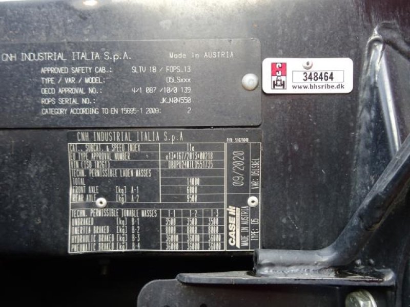 Traktor of the type Case IH PUMA 240 CVX, Gebrauchtmaschine in Ribe (Picture 11)