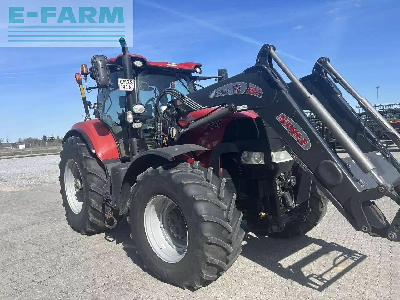 Traktor Türe ait Case IH puma 240 cvx, Gebrauchtmaschine içinde RANDERS SV (resim 3)
