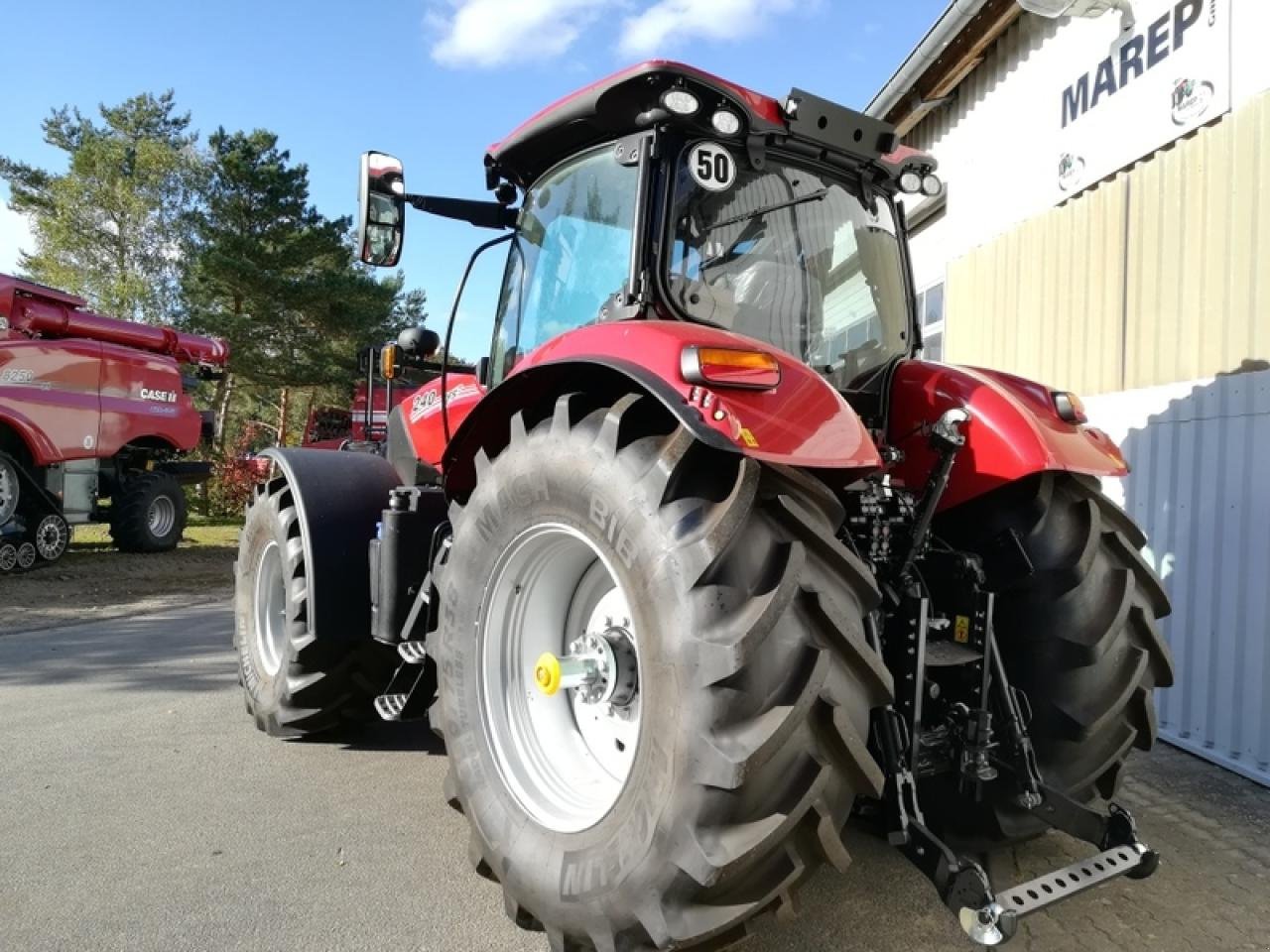 Traktor des Typs Case IH PUMA 240 CVX, Gebrauchtmaschine in Vehlow (Bild 6)