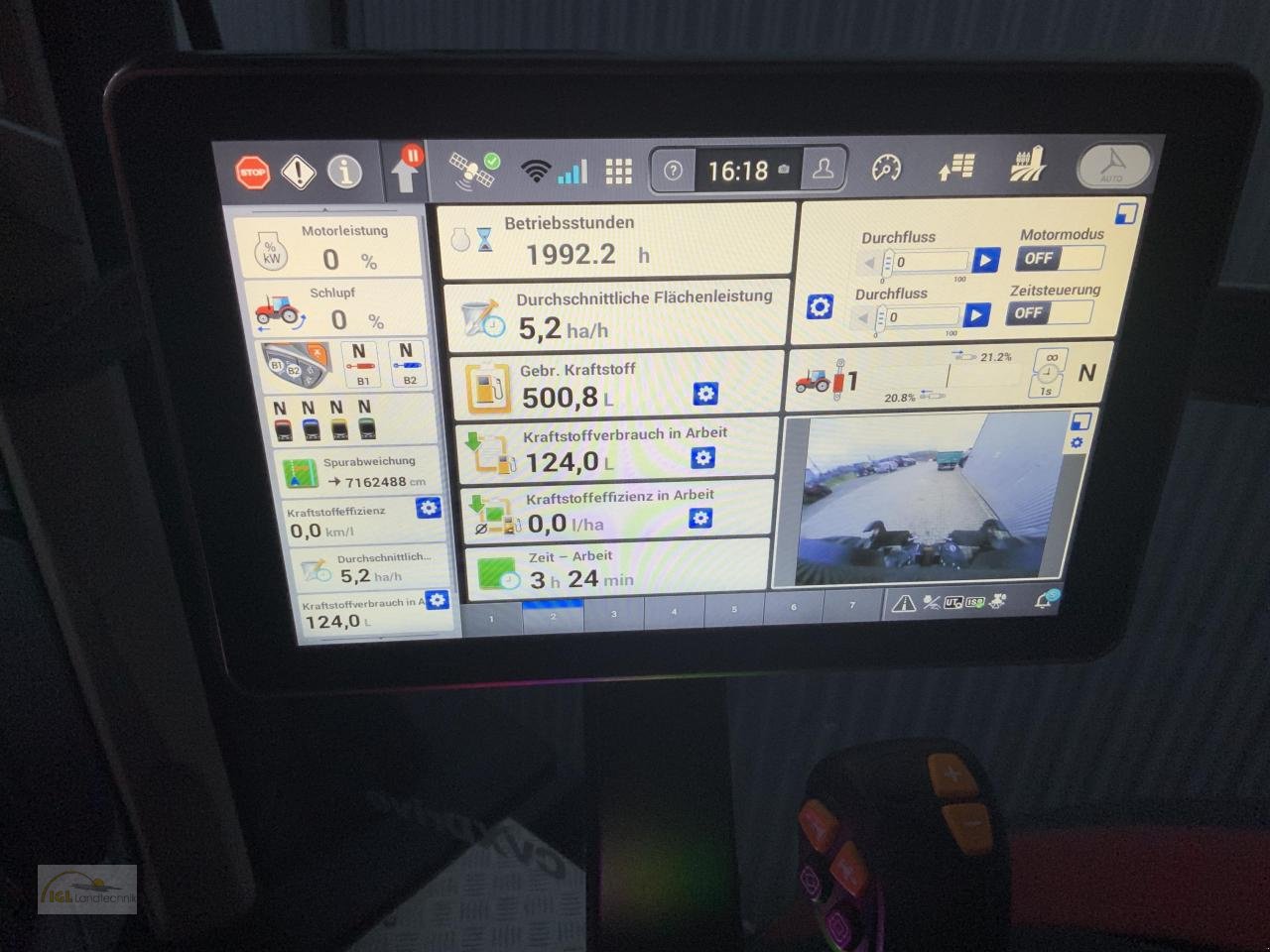 Traktor des Typs Case IH PUMA 260 CVXDRIVE, Gebrauchtmaschine in Pfreimd (Bild 13)