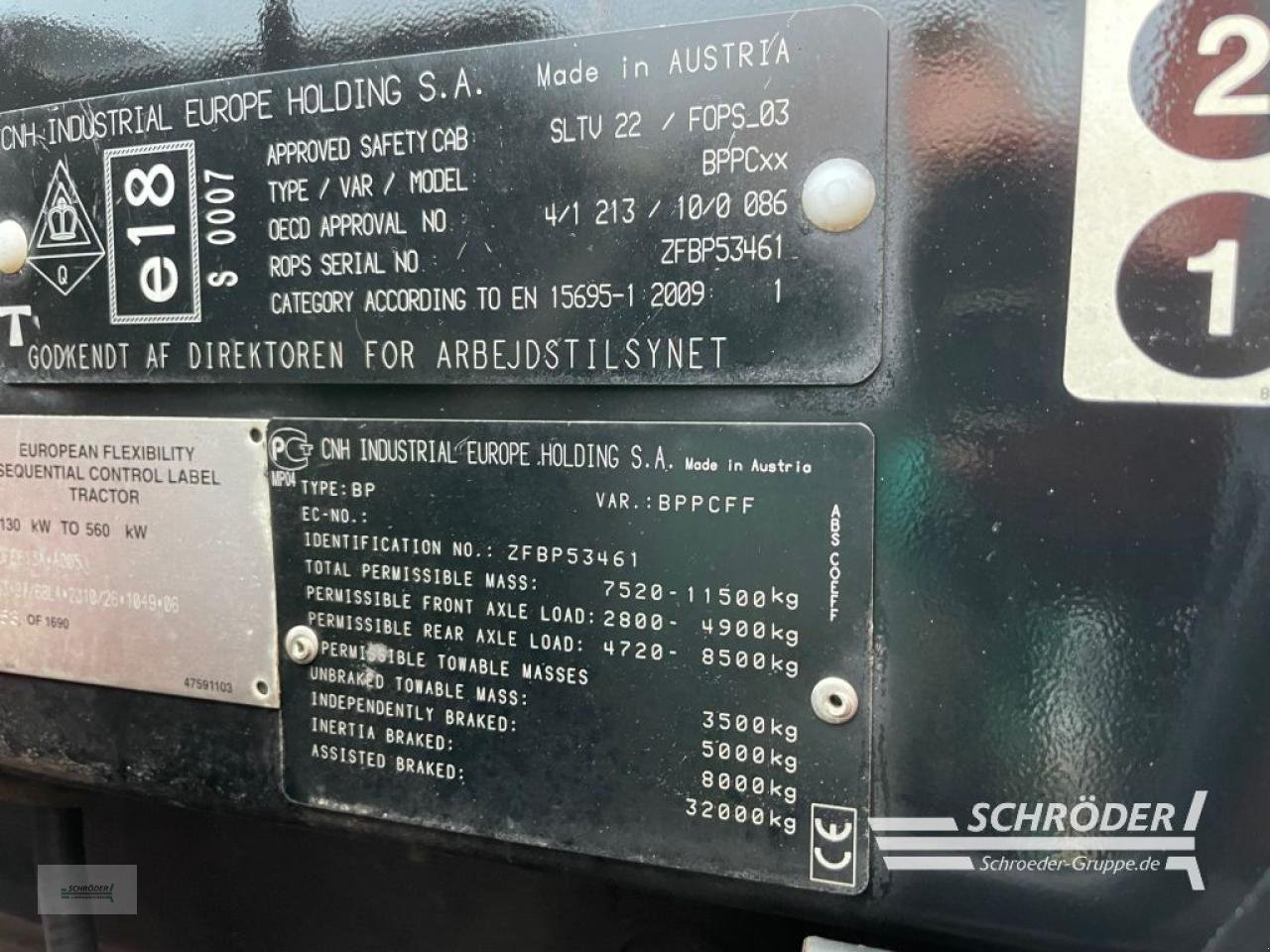 Traktor of the type Case IH PUMA CVX 160, Gebrauchtmaschine in Wildeshausen (Picture 3)