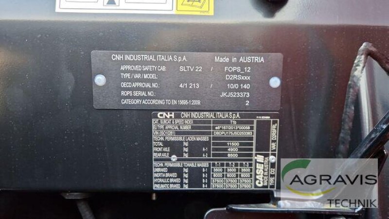 Traktor a típus Case IH PUMA CVX 175, Gebrauchtmaschine ekkor: Melle (Kép 17)