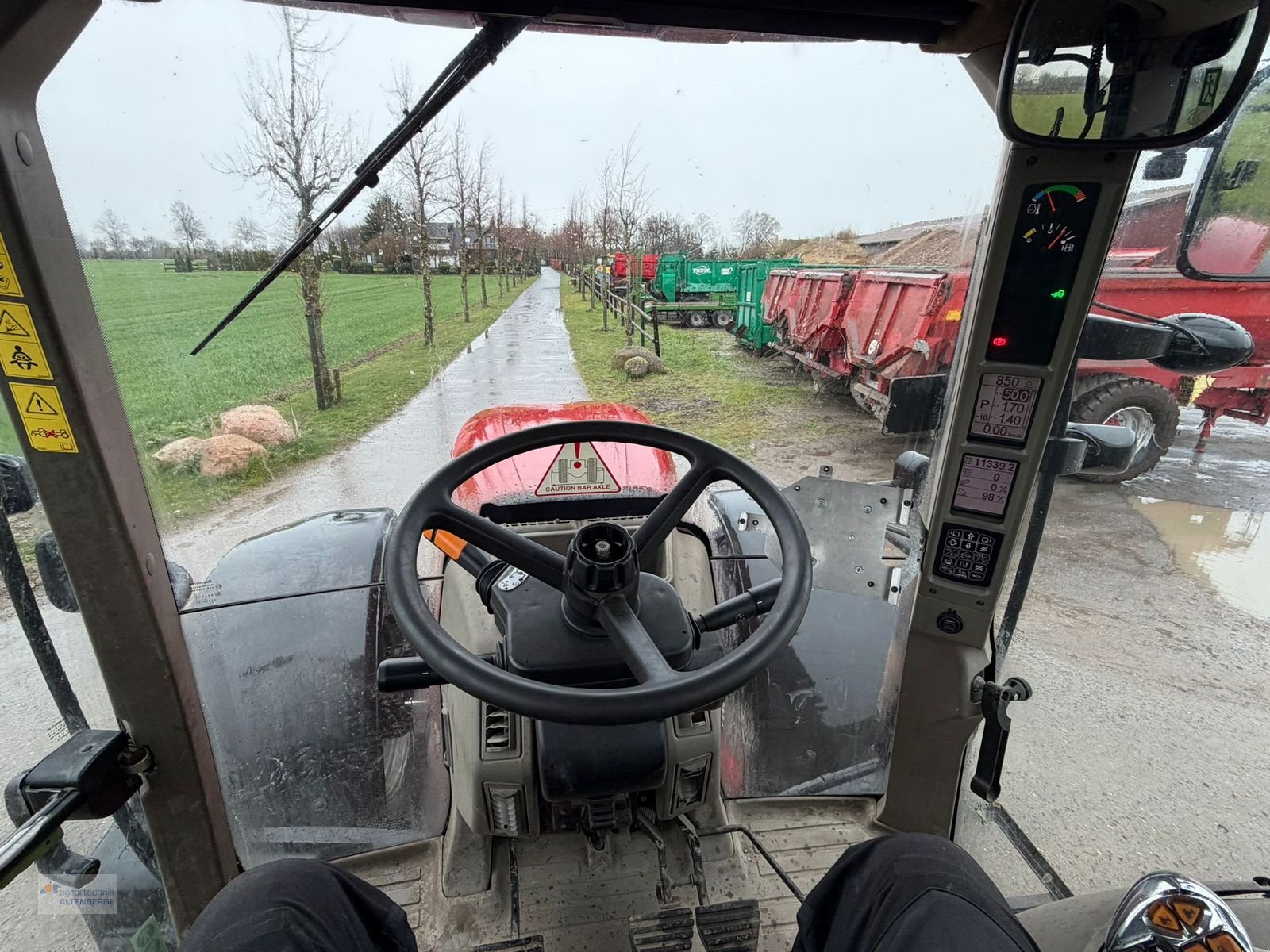 Traktor Türe ait Case IH Puma CVX 180, Gebrauchtmaschine içinde Altenberge (resim 11)