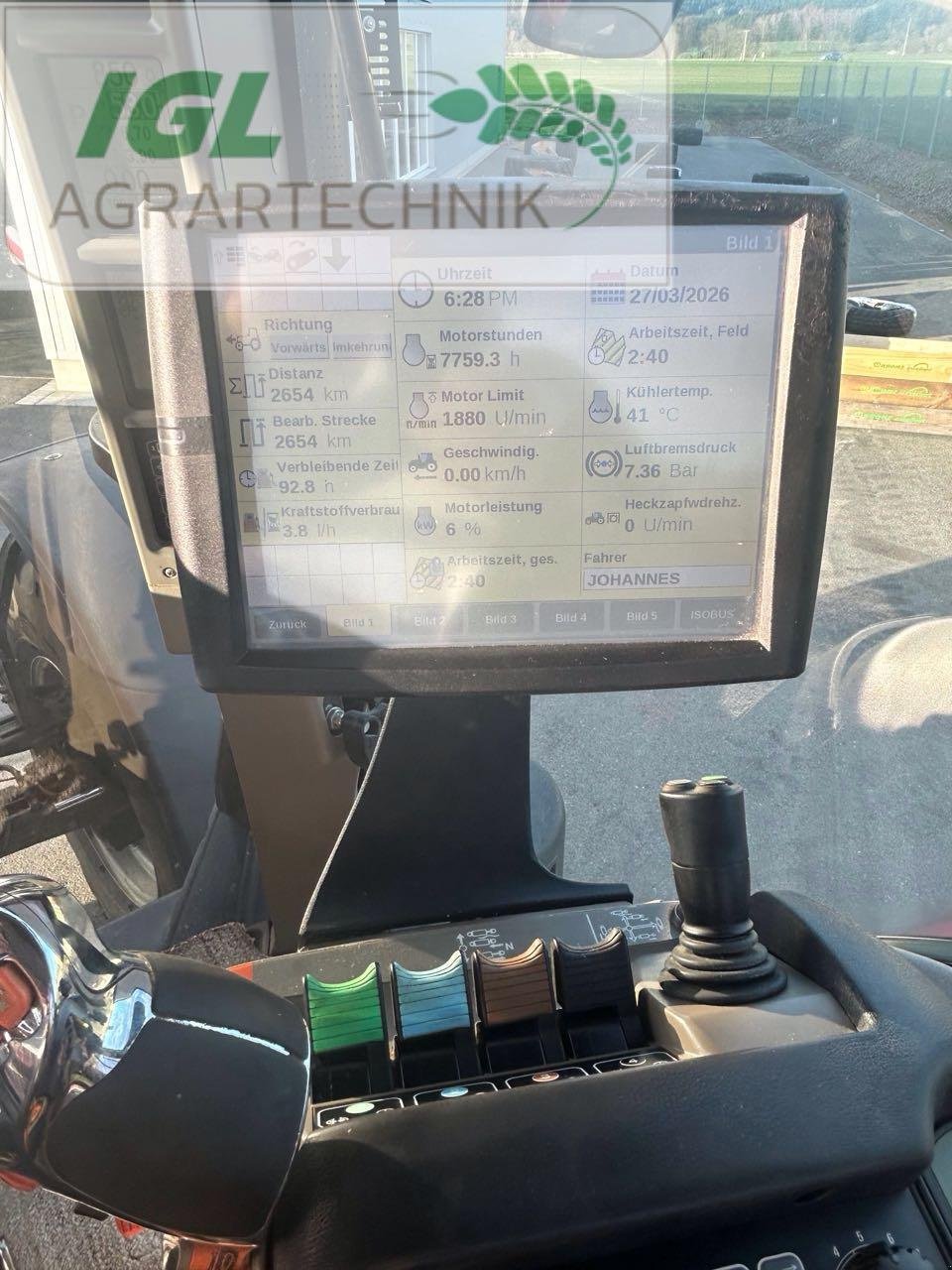 Traktor Türe ait Case IH Puma CVX 220, Gebrauchtmaschine içinde Nabburg (resim 13)