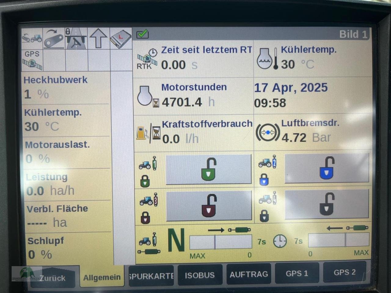 Traktor of the type Case IH Puma CVX 240 mit RTK, Gebrauchtmaschine in Teichröda (Picture 10)