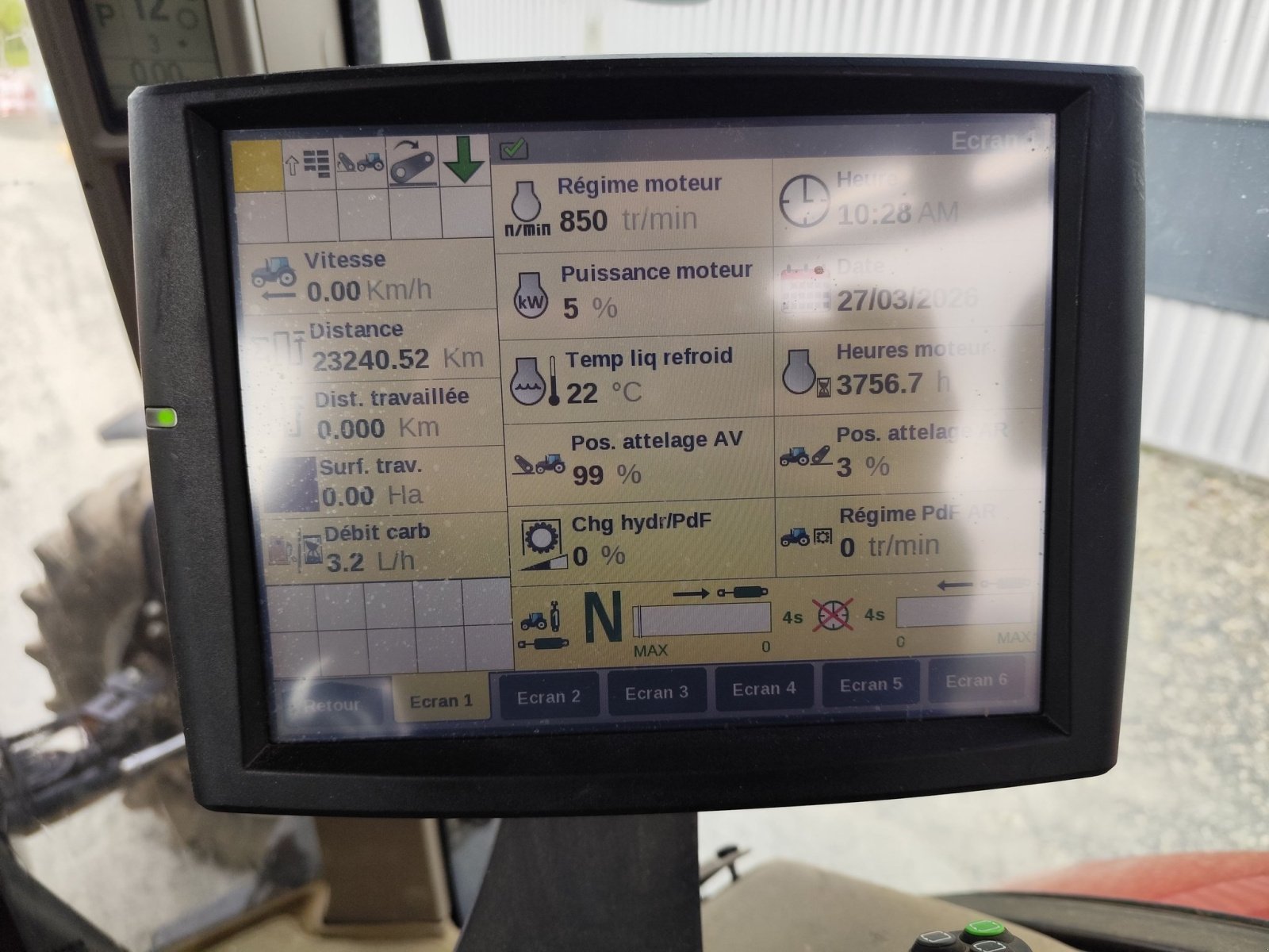 Traktor типа Case IH PUMA150MULTI, Gebrauchtmaschine в Le Horps (Фотография 11)