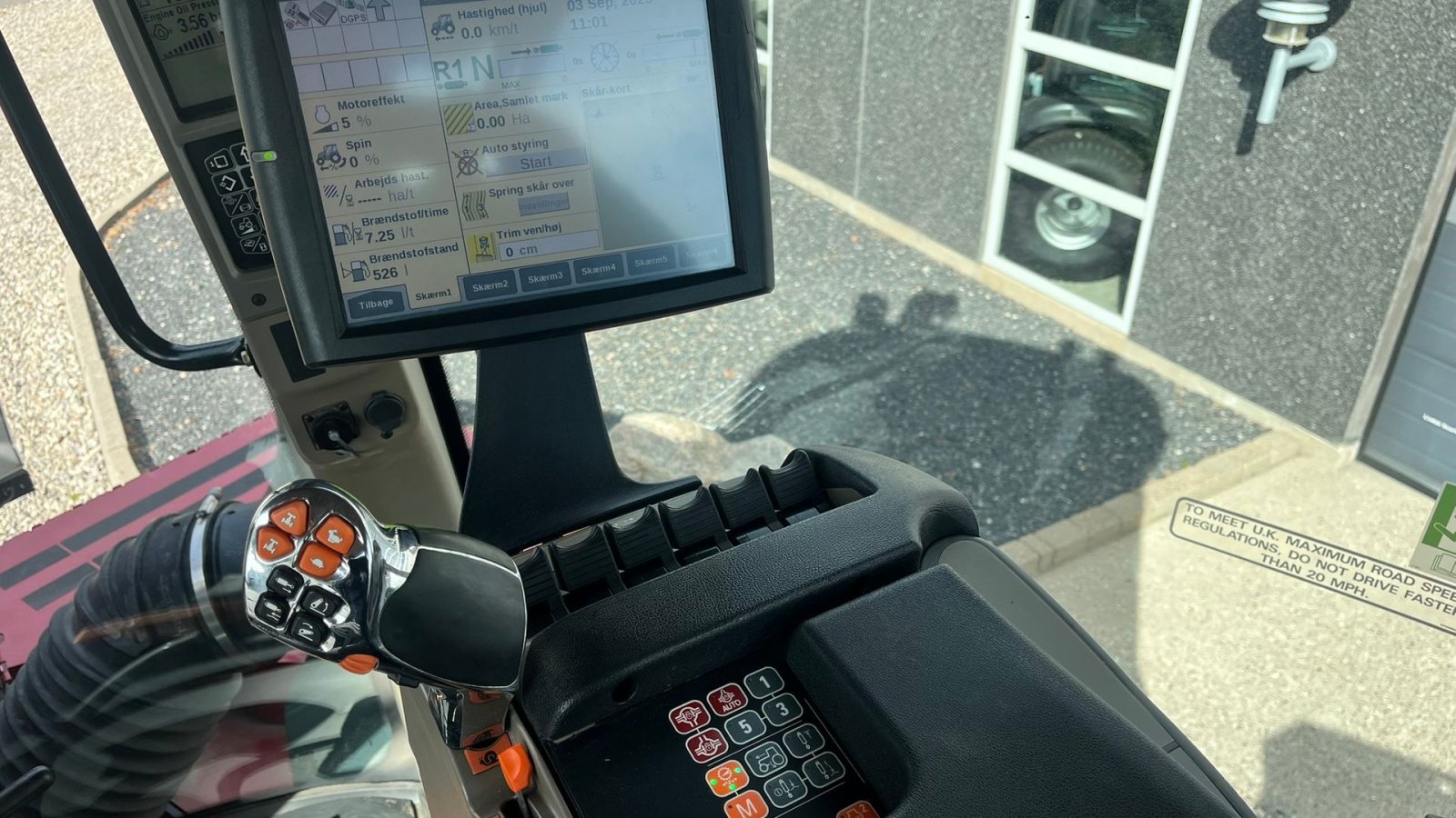 Traktor типа Case IH Quadtrac 470 CVX, med brede bånd og evt med komplet GPS anlæg, Gebrauchtmaschine в Lintrup (Фотография 7)